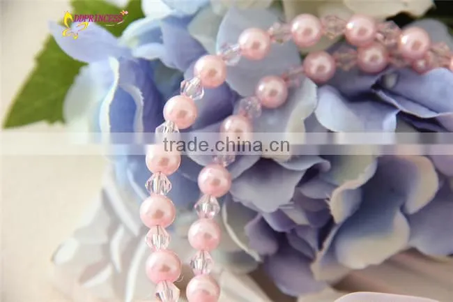 Lovely children rose flower handbag pink kid designer handbag cheap mini kid handbag