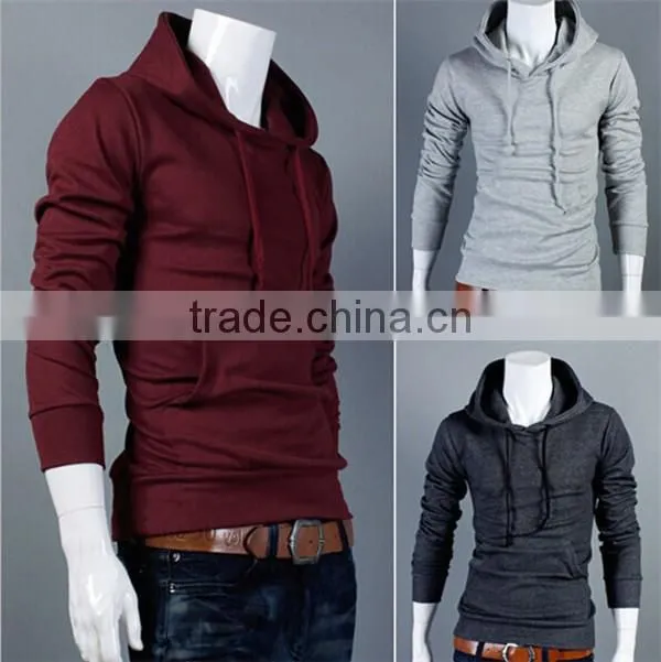 No name best price unisex plain slim fit hoodies