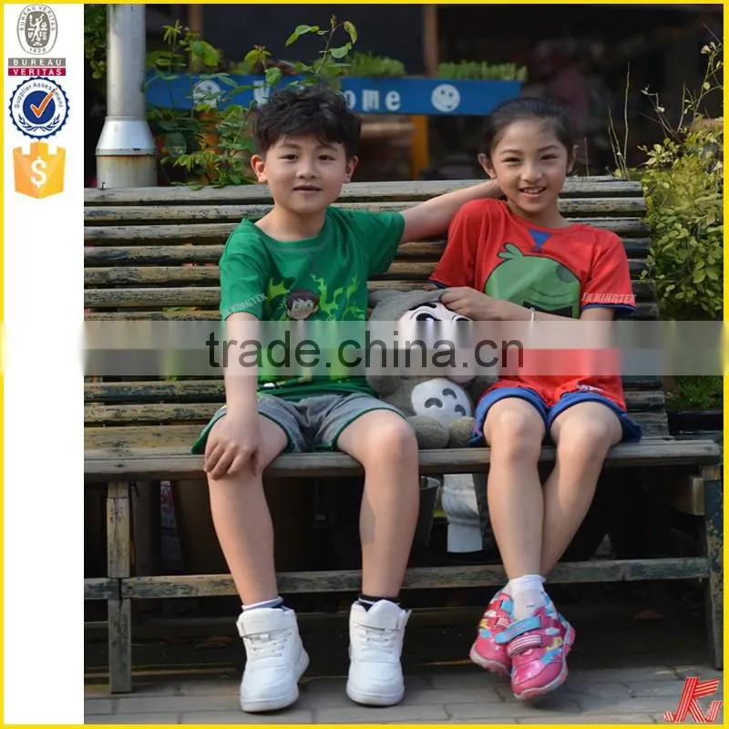 hot sale wear cute pattern cotton t shirt for kids