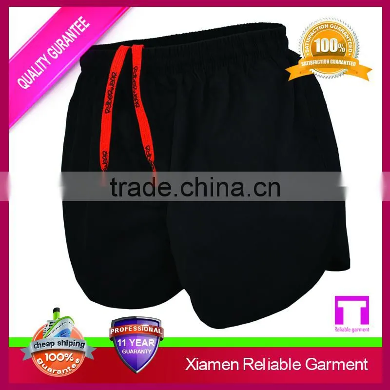 Black hot sale wholesale blank jogger soccer hot pants /mens running shorts/gym shorts for men