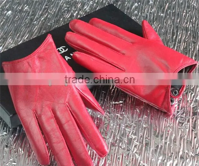 wholesale fashion sheep leather gloves