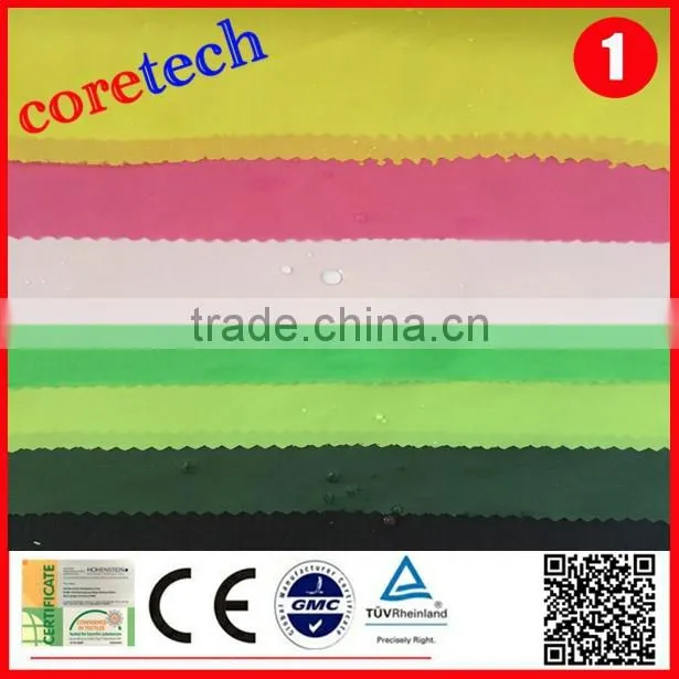 Hot sale breathable durable raincoat fabric waterproof fabric factory