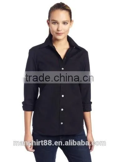 2016 women's long sleeve work shirt