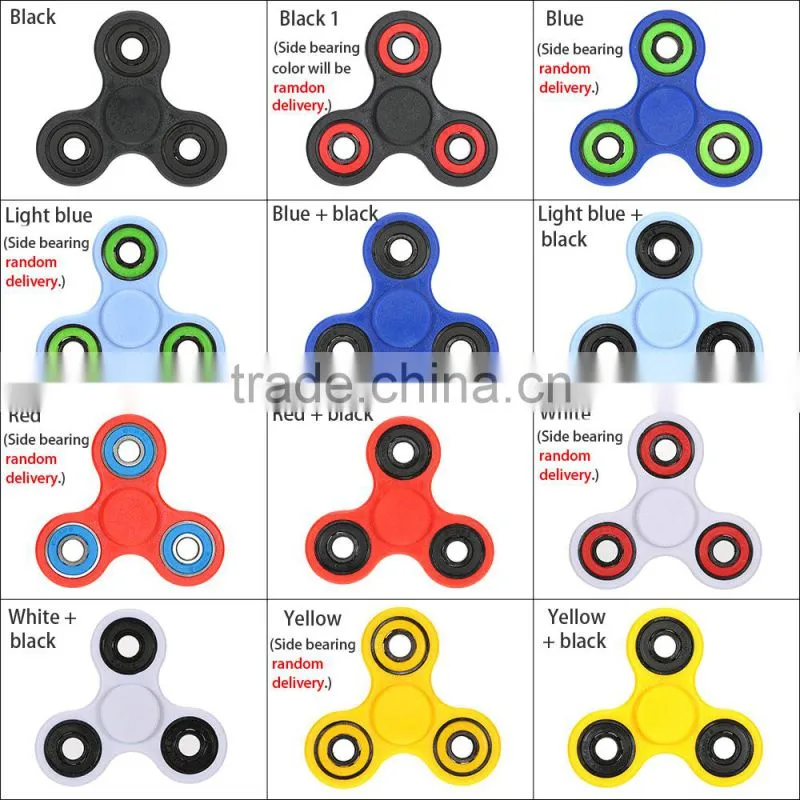 High Quality 2017 Wholesale Fidget Toy Hand Spinner Coloful Fidget Spinner