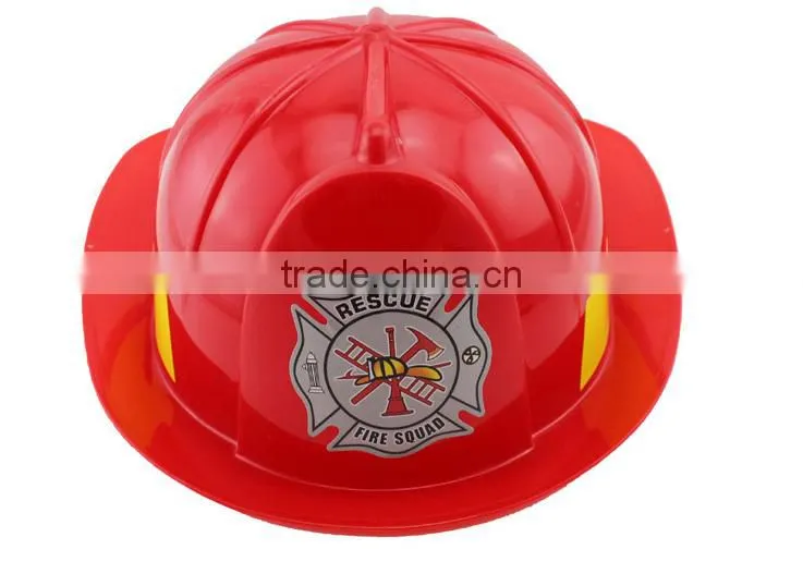 2015 hot sale plastic fireman helmet hat