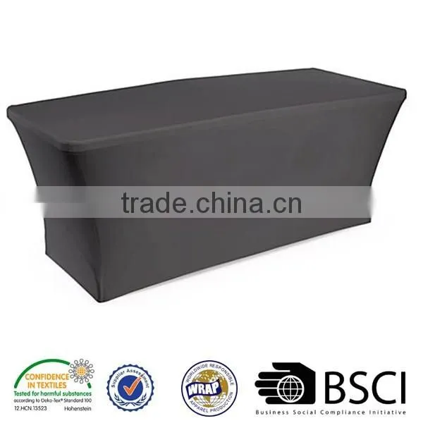 Spandex cocktail table cover stretch bar table cover