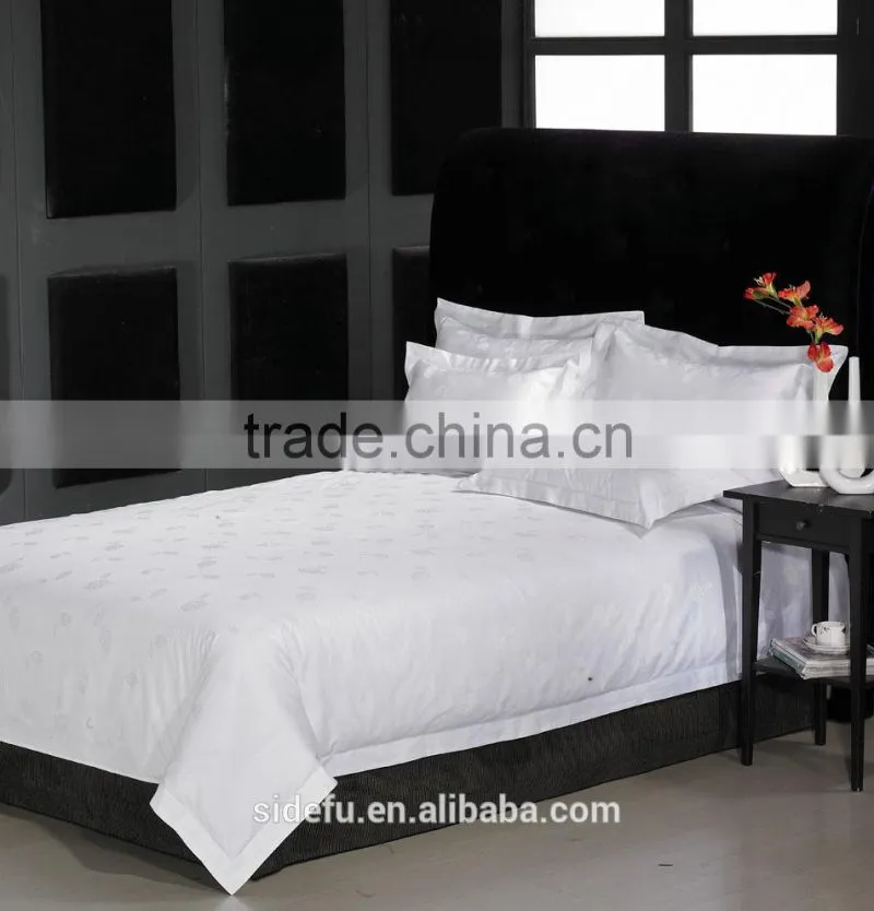 Wholesale Luxury Jacquard Bed Linen Bedding Set 100% Cotton