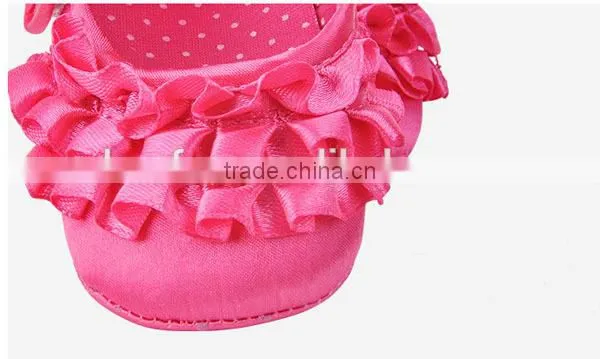 anti-slip soft sole princess baby girl shoes