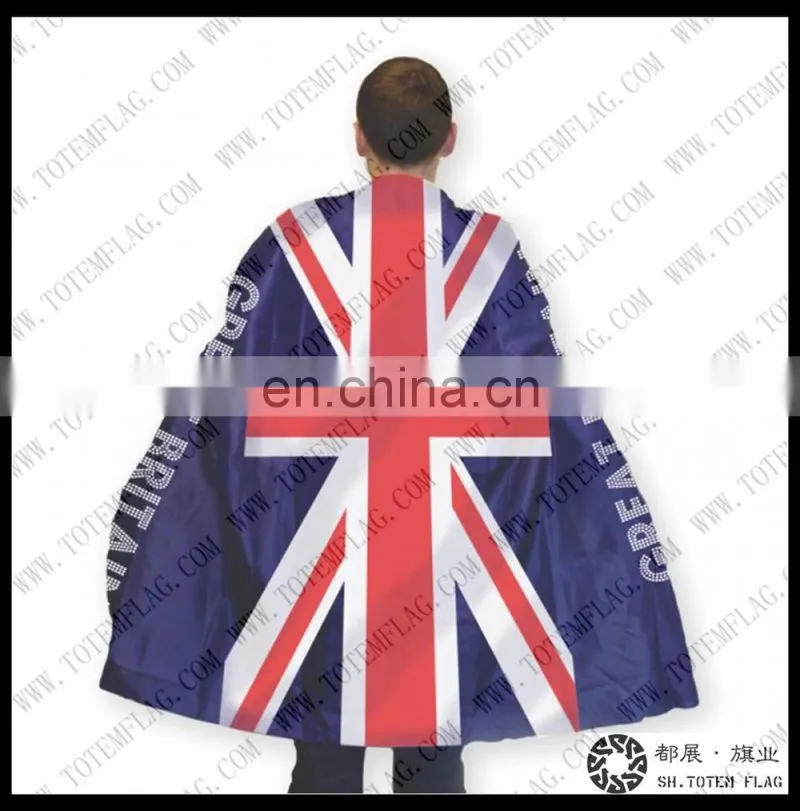 Hot Selling Flag Cape , Body Flag , Fans Flag