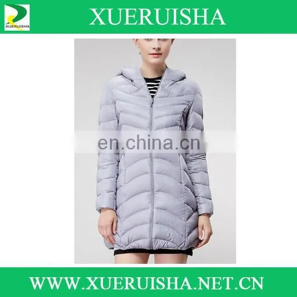 female high quality down jacket for winter wear