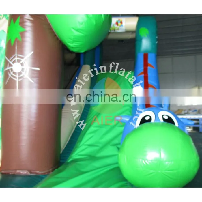 Most popular kids play castle house forest inflatable bouncy castle insect bouncer for sale
