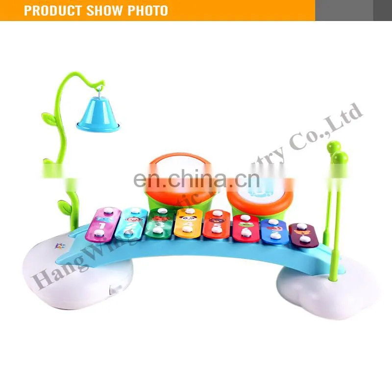 Lovely child plastic xylophone keys mini piano