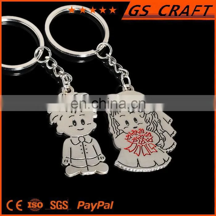 New arrival top sale good quality custom shape keychain