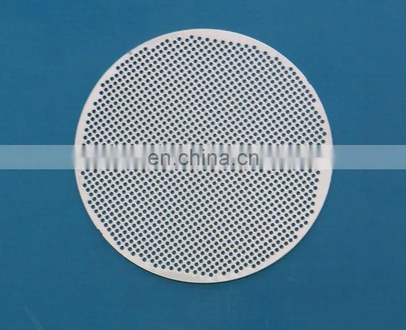 low price precision perforated metal mesh speaker grille with glue