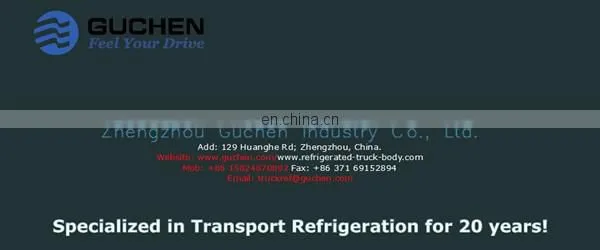 Custom-made Refrigerator Truck Body; Fiberglass +PU+Fiberglass