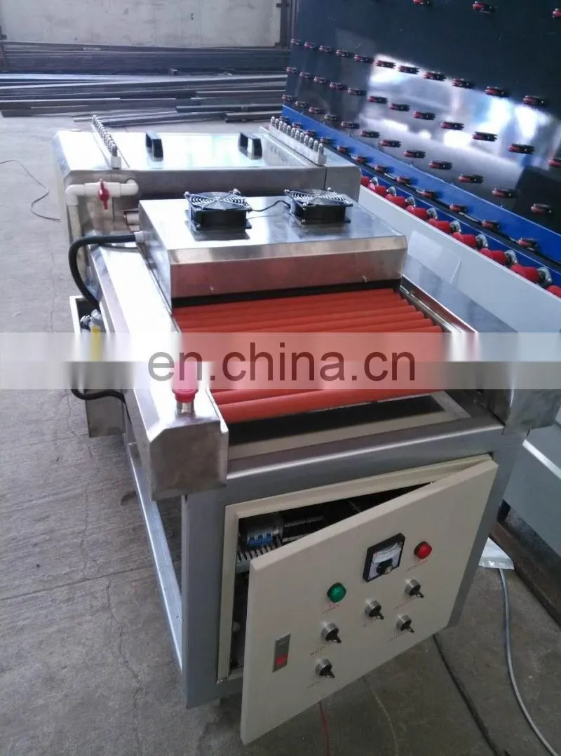 Horizontal insulation glass washing machinery