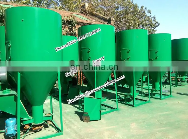 High quality fodder mixing equipment/feedstuff crushing machine/animal feed grinding machine