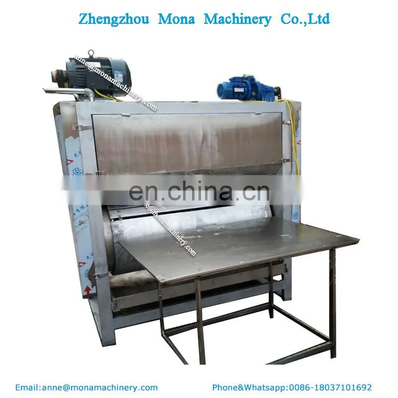 Stainless steel pig cow cattle sheep goat skin hair removal machine|mutton skin dehair machine in United States