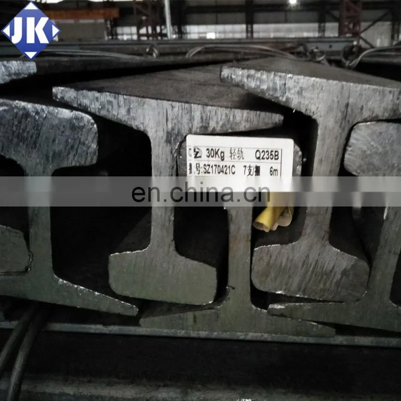 Lowest Price Q235 55Q 30 kg/m Steel Rail from best wholesale websites