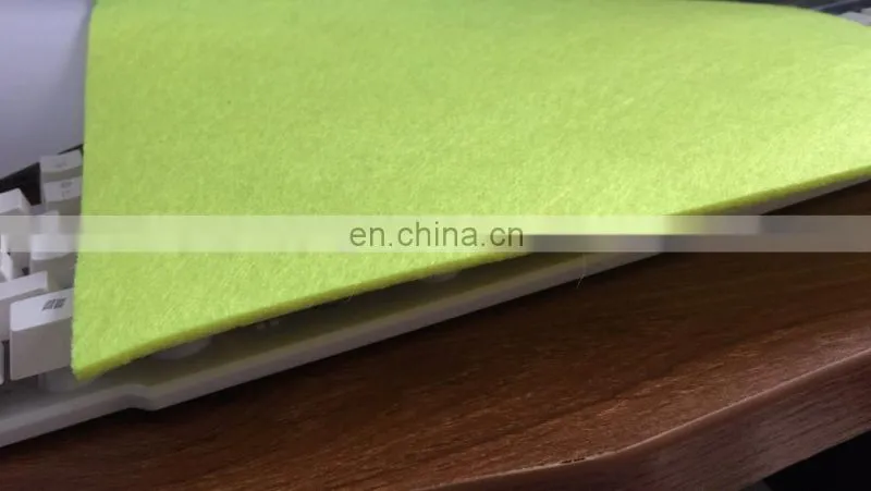 2mm Tennis ball polyester felt