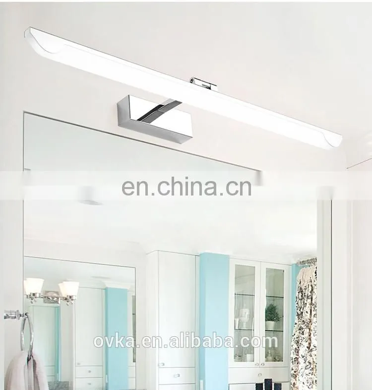 Modern decoration simple washroom 7W LED mirror light