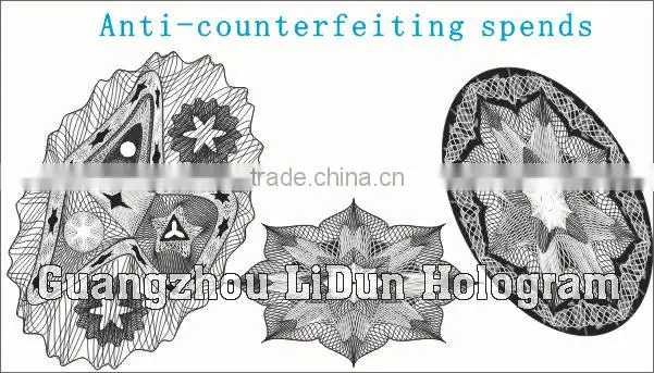 Security thread watermark paper & cotton fiber paper