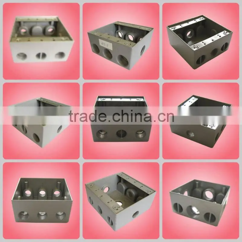 1-Gang weatherproof device box cover GFCI-Vertical