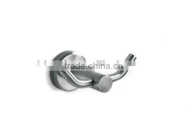 Wall-mounted Bathroom Double Clothes Hook Robe Hooks
