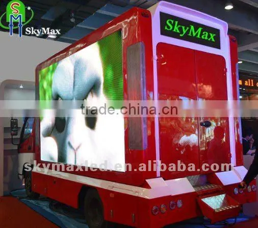 Professional factory vehicle mounted outdoor mobile led screen