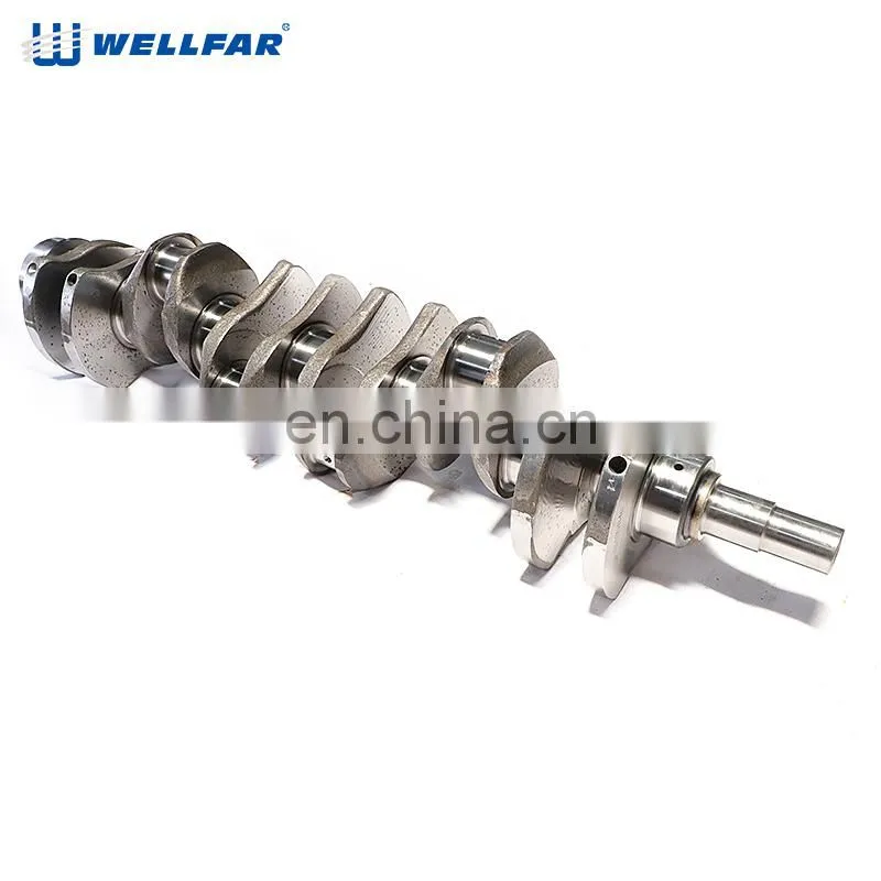China Factory Custom Metal Alloy Crankshaft 6136-31-1110 For Kamasu 6D105