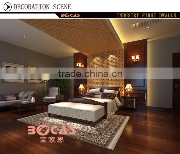 Leather walls panel panel wall decoration 3d wall decor wall paper of instead factory decorative ceiling and