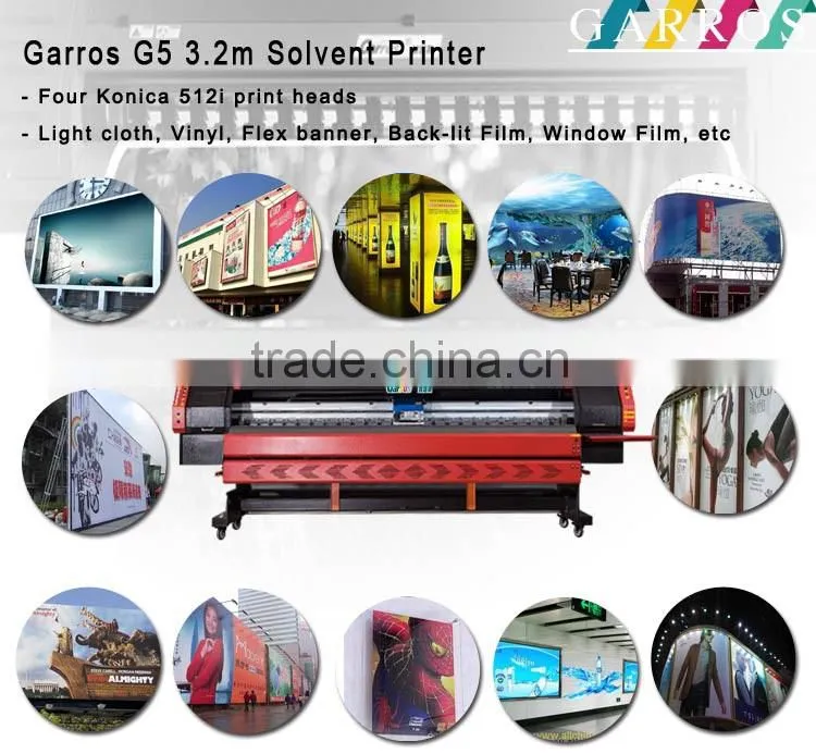 Banner printer printing konica 512/512i head machine