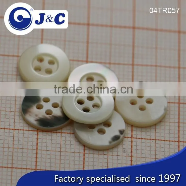 J&C Trocas shell buttons for fashion shirt.TR057,058