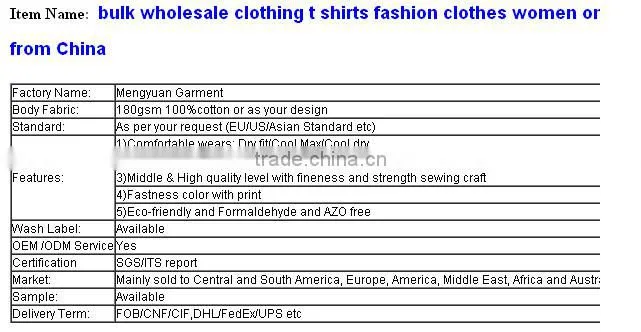 High quality t shirt designl dress in china / fashion skirts for young woman / beautiful dress bulk buy from china