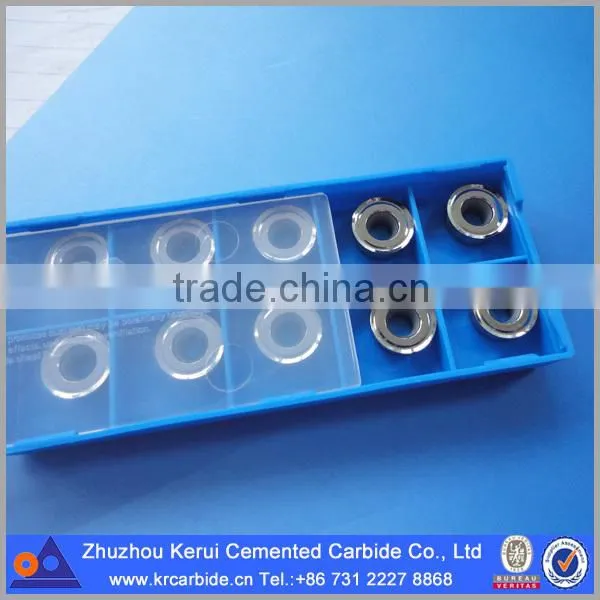 Tungsten carbide round insert RCGT for wood, aluminum and non ferrous material lathe