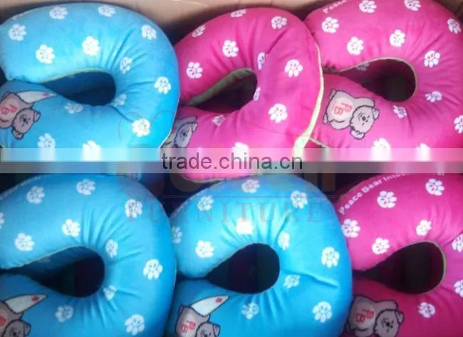 Bright Color U Shape Memory Foam Pillows Stock Cheap Wholesale Pillows
