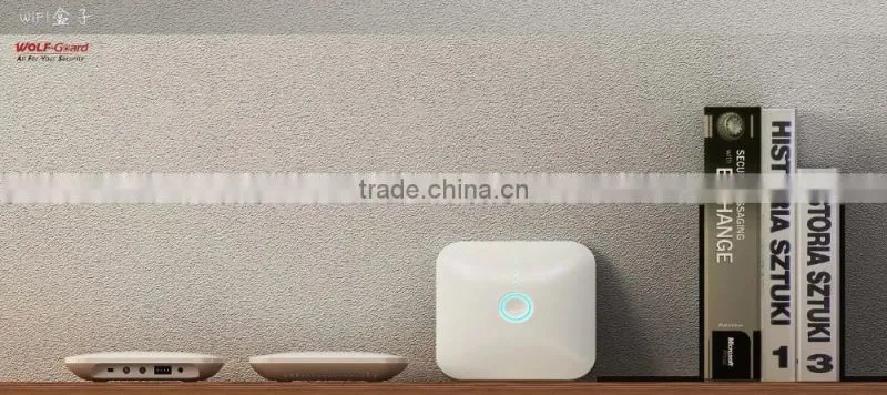 Wifi gateway Alarm New arrival! High quality Wireless home alarm system Intelligent perimeter security system+Sensor