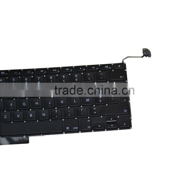 Custom New French Laptop keyboard Replacement For Macbook Pro 15" A1286 2008-2012