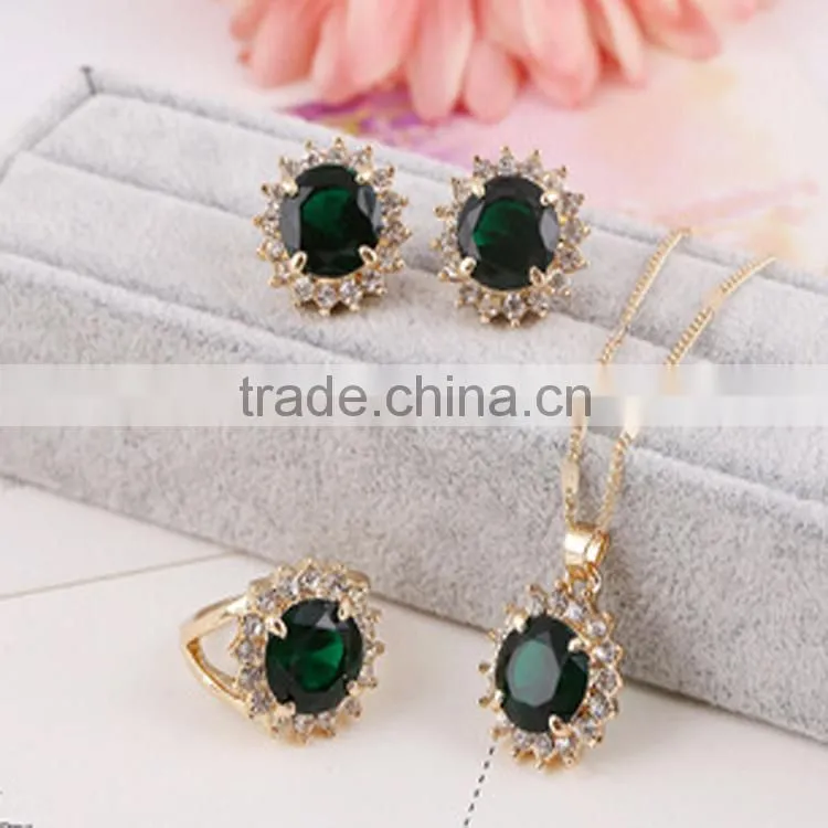 The new 2015 the bride adorn article Inlay zircon star with necklace fashion jewelry