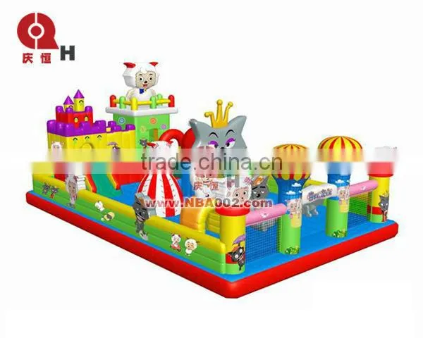QHIC16 Amusement Park Outdoor Inflatable Bouncy Castle