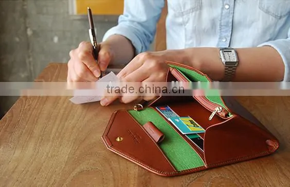 Newest Design Fashion Trendy Multifunctions Leather Wallet Women,Travel Document Passport Holder,Phone Purse