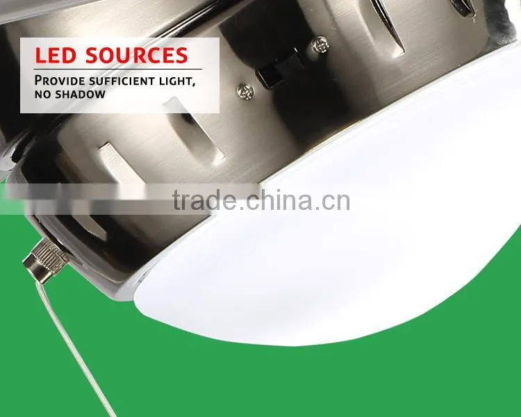 26 inch White Light Ceiling Lighting Fan