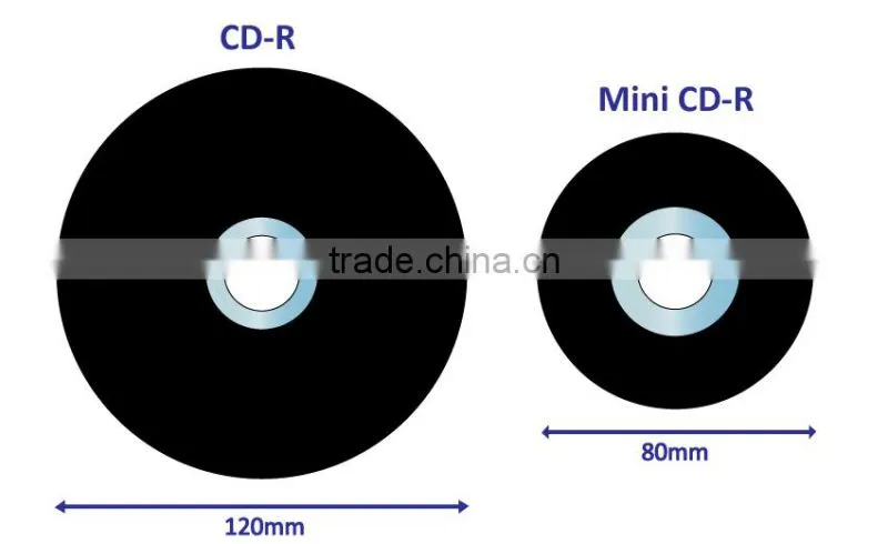 Taiwan A+ Mini CD, Three-inch cd, blank cd-r 200MB, mini printable cd-r