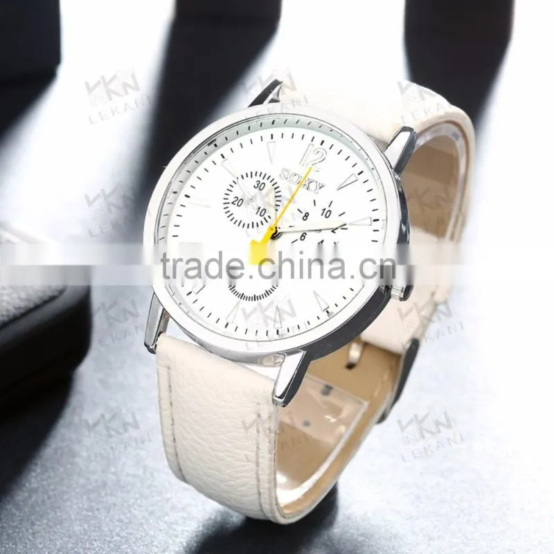Custom design your own watch, Fashion blue quartz watch