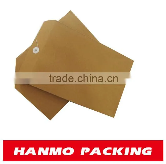 Custom made Bag for documents mail letter shape paper bag