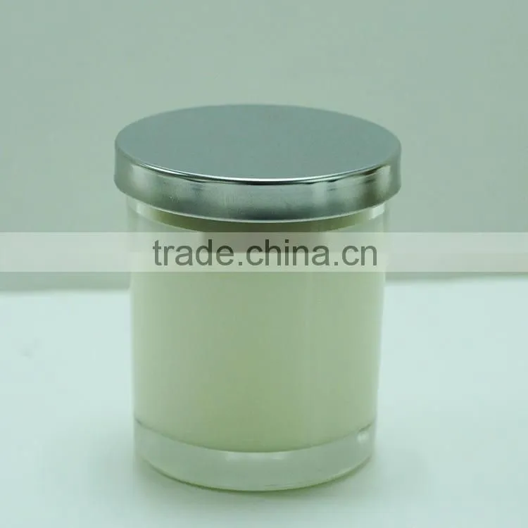 Scented candle with metal lid &carboard box