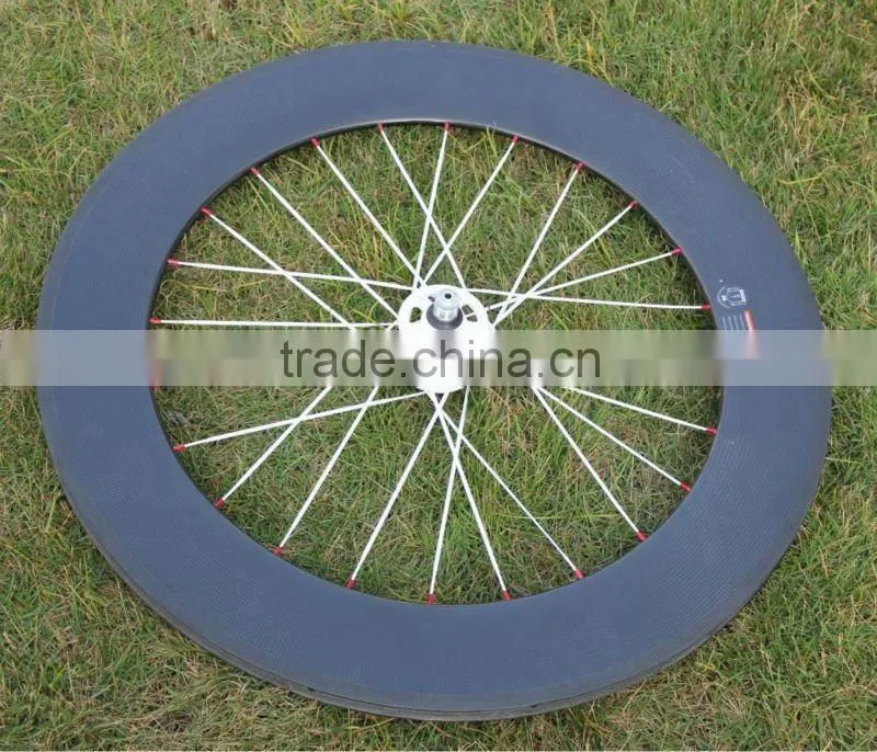 2013 newest 88mm tubular 700c light bicycle Carbon Wheel Sets MC-88T