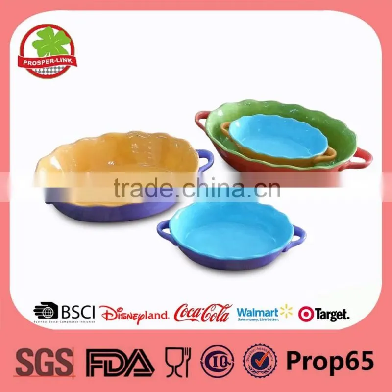 Wholesale Stoneware Mini Ceramic Casserole Cookware