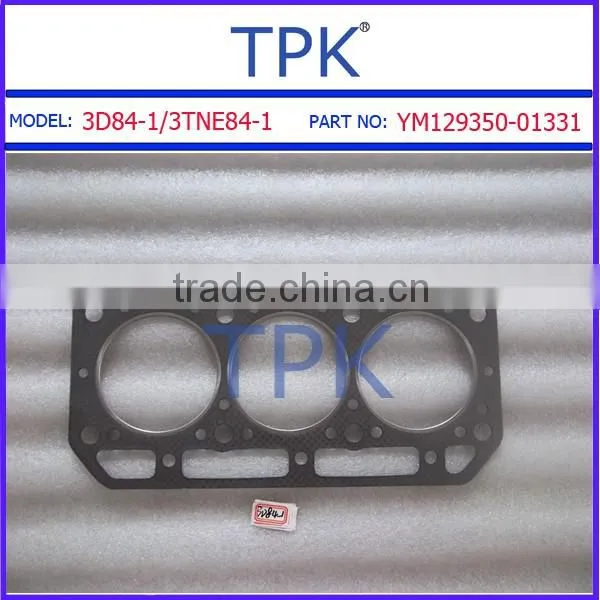 3D84-1 Head Gasket , 3D84 Cylinder Head Gasket YM129350-01331