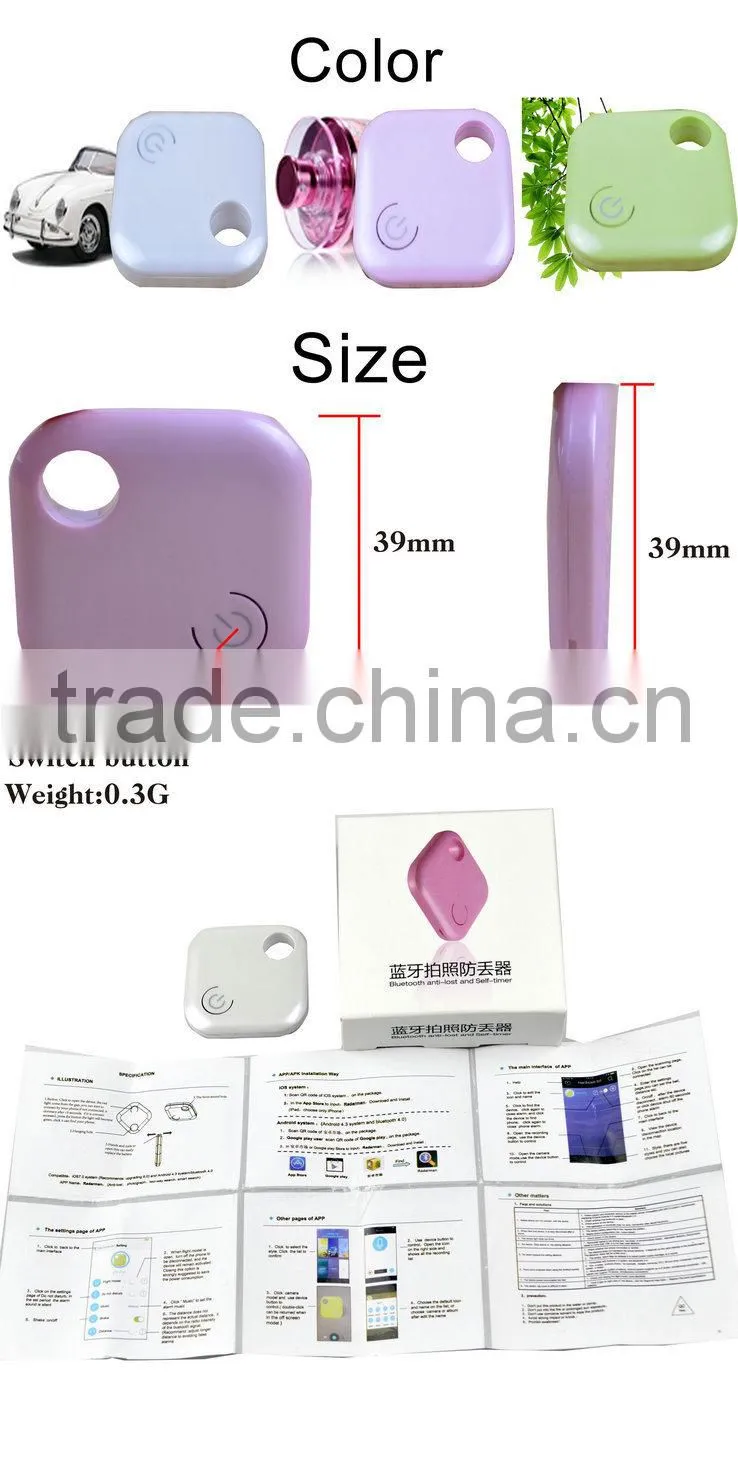 Bluetooth GPS Tracker Wifi Anti-lost Alarm